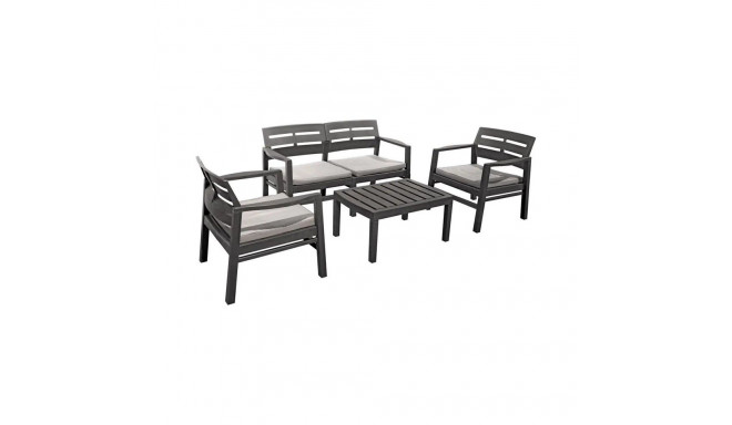 FURNITUR SET GARDEN JAVA ANTHR WITH PILL