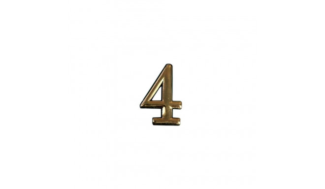 DOOR NUMBER CR 4 PLASTM
