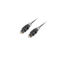 Lanberg CA-TOSL-10CC-0030-BK fibre optic cable 3 m TOSLINK Black