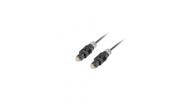 Lanberg CA-TOSL-10CC-0030-BK fibre optic cable 3 m TOSLINK Black