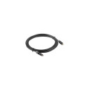 Lanberg CA-TOSL-10CC-0030-BK fibre optic cable 3 m TOSLINK Black