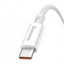 Baseus cabel Superior USB - USB-C 1,0m moon white 100W P10320102214-01
