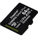 "CARD 64GB Kingston Canvas Select Plus microSDXC 100MB/s +Adapter"