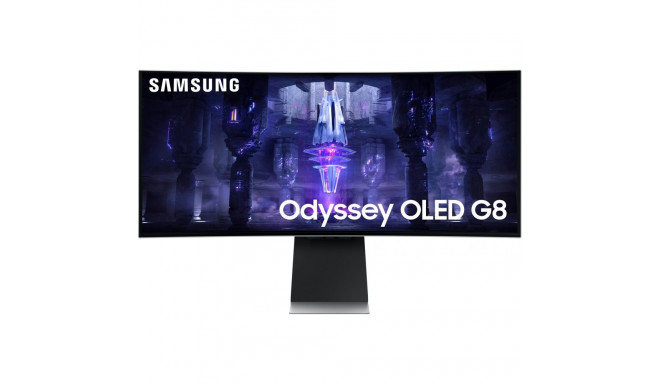 Samsung monitor 34''3440x1440 Odyssey OLED G8 S34BG850SU 21:9 0,1ms Micro-HDMI Mini-DisplayPort USB-