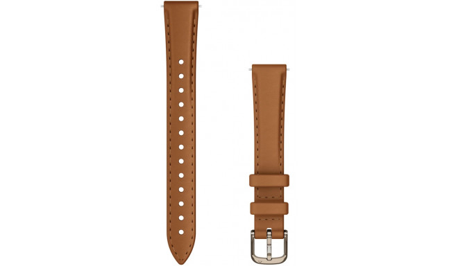 Garmin ремешок для часов Lily 2 Leather, tan/cream gold