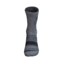 VALLERRET MERINO WOOL CREW SOCK - GREY WINTER (SIZE 41-46)