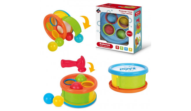 Askato developmental toy Drum Breaker with balls