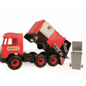 Middle Truck Garbage truck red 38 cm in box