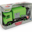 Middle Truck Garbage truck green in box