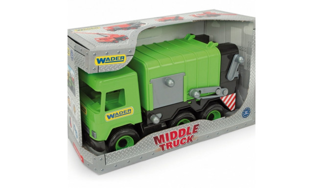 Middle Truck Garbage truck green in box