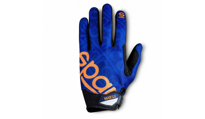 Mechanic's Gloves Sparco  MECA III Blue Size S