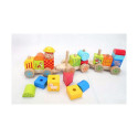 Baby toy Moltó Happy Train 23 Pieces