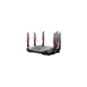 MSI RADIX AXE6600 WIFI 6E TRI-BAND wireless router Gigabit Ethernet Dual-band (2.4 GHz / 5 GHz) Blac