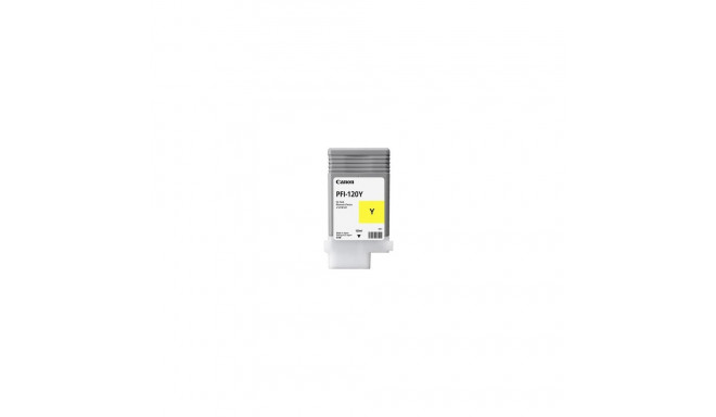 Tint Canon PFI-120Yellow kollane 130ml imagePROGRAF TM-200/TM-205/TM-300/TM-305 MFP T36