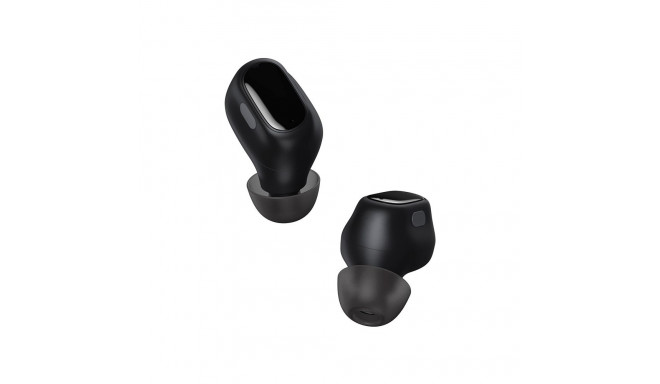 True Wireless Bluetooth 5.3 kõrvaklapid WM01 laadimiskarbiga, must
