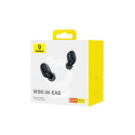 True Wireless Bluetooth 5.3 Earphones WM01 with Charging Case, Black