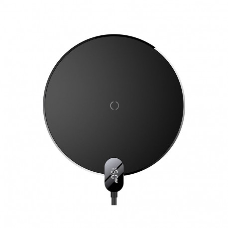 Wireless Charger USB-C 15W with Voltage, Power Display