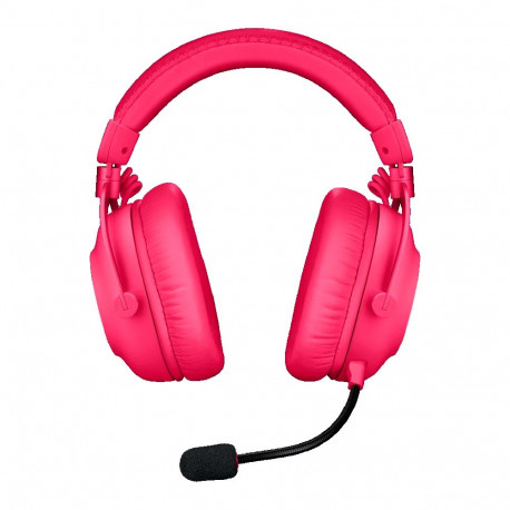 LOGITECH G PRO X2 LIGHTSPEED Wireless Gaming Headset - Blue Mic - MAGENTA