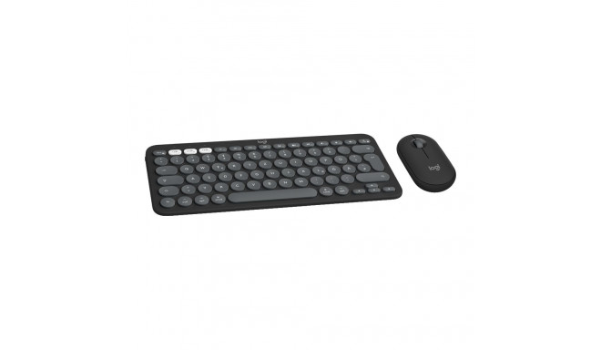 LOGITECH Pebble 2 for MAC Bluetooth Keyboard Combo - TONAL GRAPHITE - US INT'L
