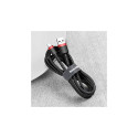 Baseus Cafule CATKLF-U91 USB-C välgulaadimiskaabel 3A | PD | QC 3.0 | 300 cm must