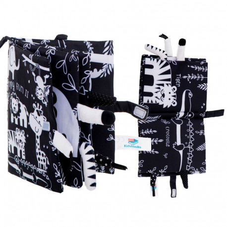 Sensory book pehme safari loomade saba