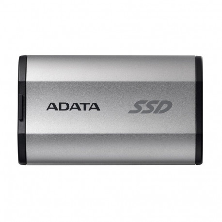 ADATA SD810 2 TB must, hõbedane