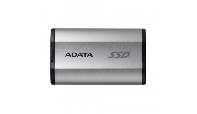 ADATA SD810 1 TB must, hõbedane