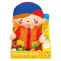 KSKIDS Dress up Doll 2 in 1 Wayne & Julia