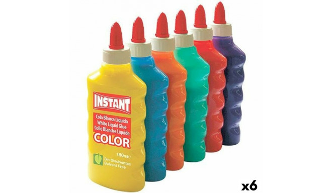 Гель клей Playcolor Instant Разноцветный 6 Предметы 180 ml