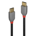 Cable USB C LINDY 36872 2 m Black Grey