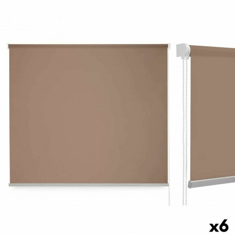 Ruloo 180 x 180 cm Beež Kangas Plastmass (6 Ühikut)