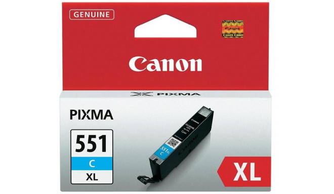 Canon tint CLI-551 XL C, tsüaan