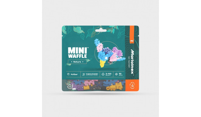 Blocks Mini Waffle nature - Humming-bird 50 elements