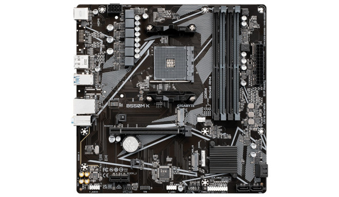 GIGABYTE B550M-K - Socket AM4 - motherboard