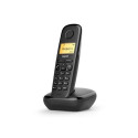 Gigaset A170 Duo Analog/DECT telephone Caller ID Black