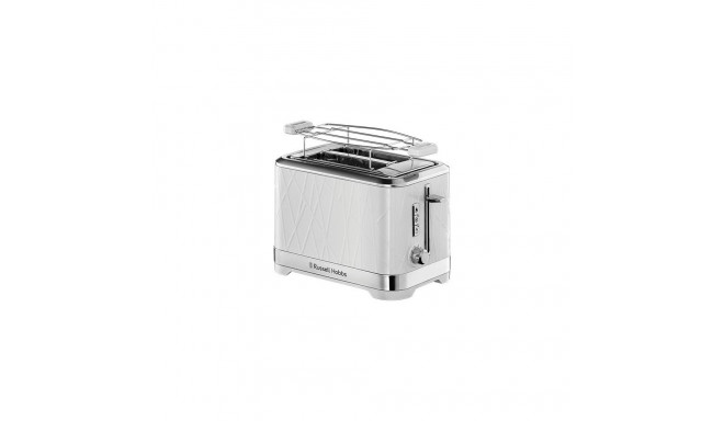Russell Hobbs 28090-56 toaster 6 2 slice(s) 1050 W Stainless steel, White