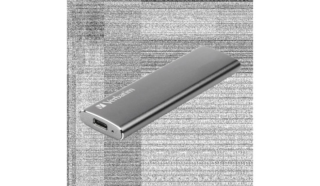Kõvaketas väline SSD Verbatim 1TB USB3.2 Gen2 USB-C, M.2, USB-C -> USB-A kaabel, Re500MB/s Wr440MB/s