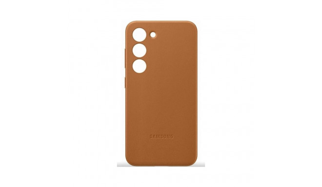 Samsung - Galaxy S23 Leather Cover Camel