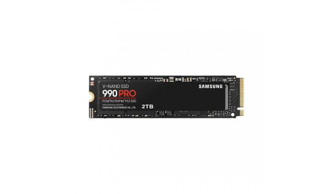 Samsung 990 PRO 2000 GB, SSD form factor M.2 2280, SSD interface PCIe Gen4x4, Write speed 6900 MB/s,