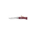 Nazis, Opinel Trekking Nr 8 Stainless Steel, Burgundija