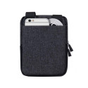 TABLET CASE CROSSBODY 8"/8810 BLACK MELANGE RIVACASE TABLET CASE CROSSBODY 8"/8810 BLACK MELANGE RIVACASE