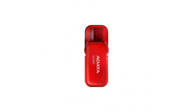 Adata mälupulk 32GB UV240 USB 2.0, punane (AUV240-32G-RRD)