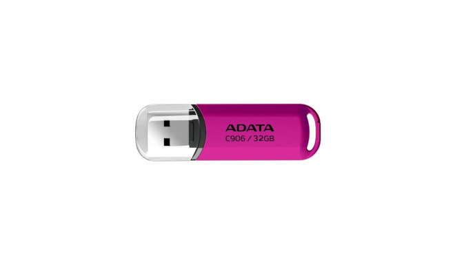 MEMORY DRIVE FLASH USB2 32GB/PINK AC906-32G-RPP ADATA