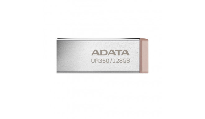 MEMORY DRIVE FLASH USB3.2 128G/BROWN UR350-128G-RSR/BG ADATA