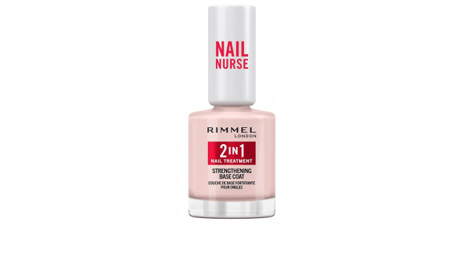RIMMEL LONDON NAIL NURSE 2 IN 1 tratamiento de uñas & Base Coat 12 ml