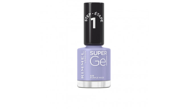 RIMMEL LONDON SUPER GEL esmalte de uñas #028-purple haze 12 ml