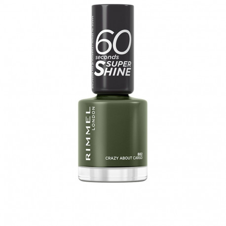 RIMMEL LONDON 60 SECONDS SUPER SHINE esmalte de uñas #882-crazy about cargo 8 ml