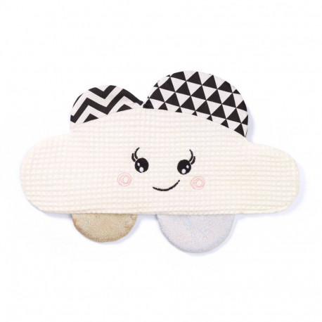 Babyono flat cuddly toy blinky cloud blink & smile 1534