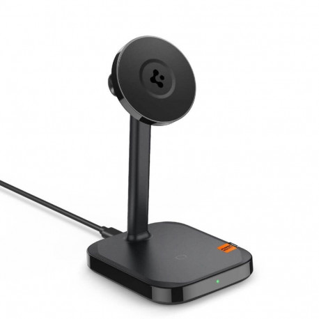 Juhtmevaba laadimisalus ArcField MagFit Dual, iPhone (MagSafe) + AirPods, must, PF2100, Spigen