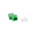 FIBER OPTIC ADAPTER SM SC/APC SIMPLEX TRANSPARENT CAP 25 PCS. LANBERG